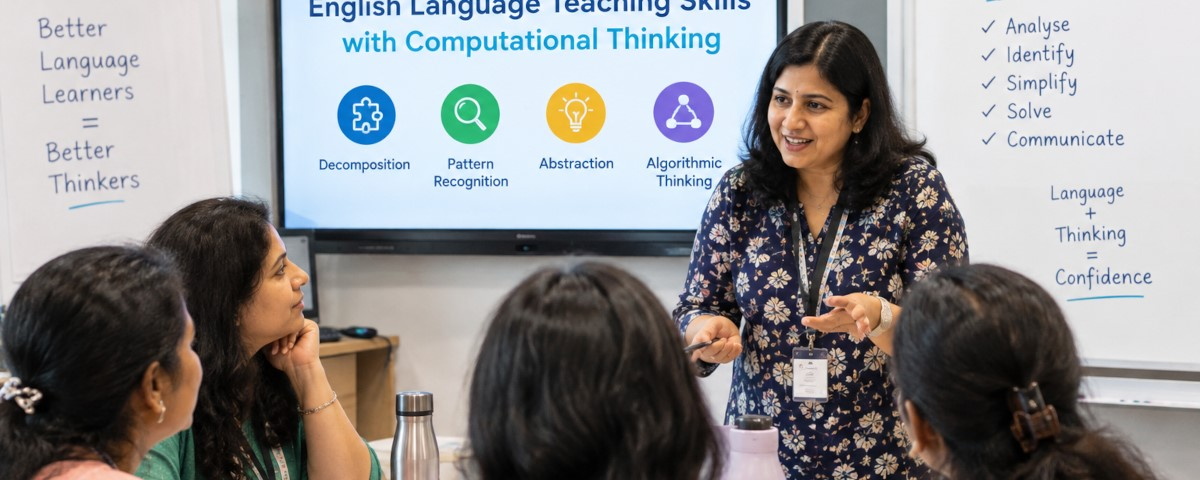 Sharpen your English Language Teaching Skills with Computational Thinking