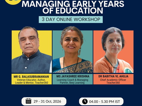 Managing Early Years of Education
