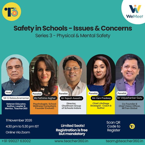 Safety in Schools – Physical and Mental Safety Series 3